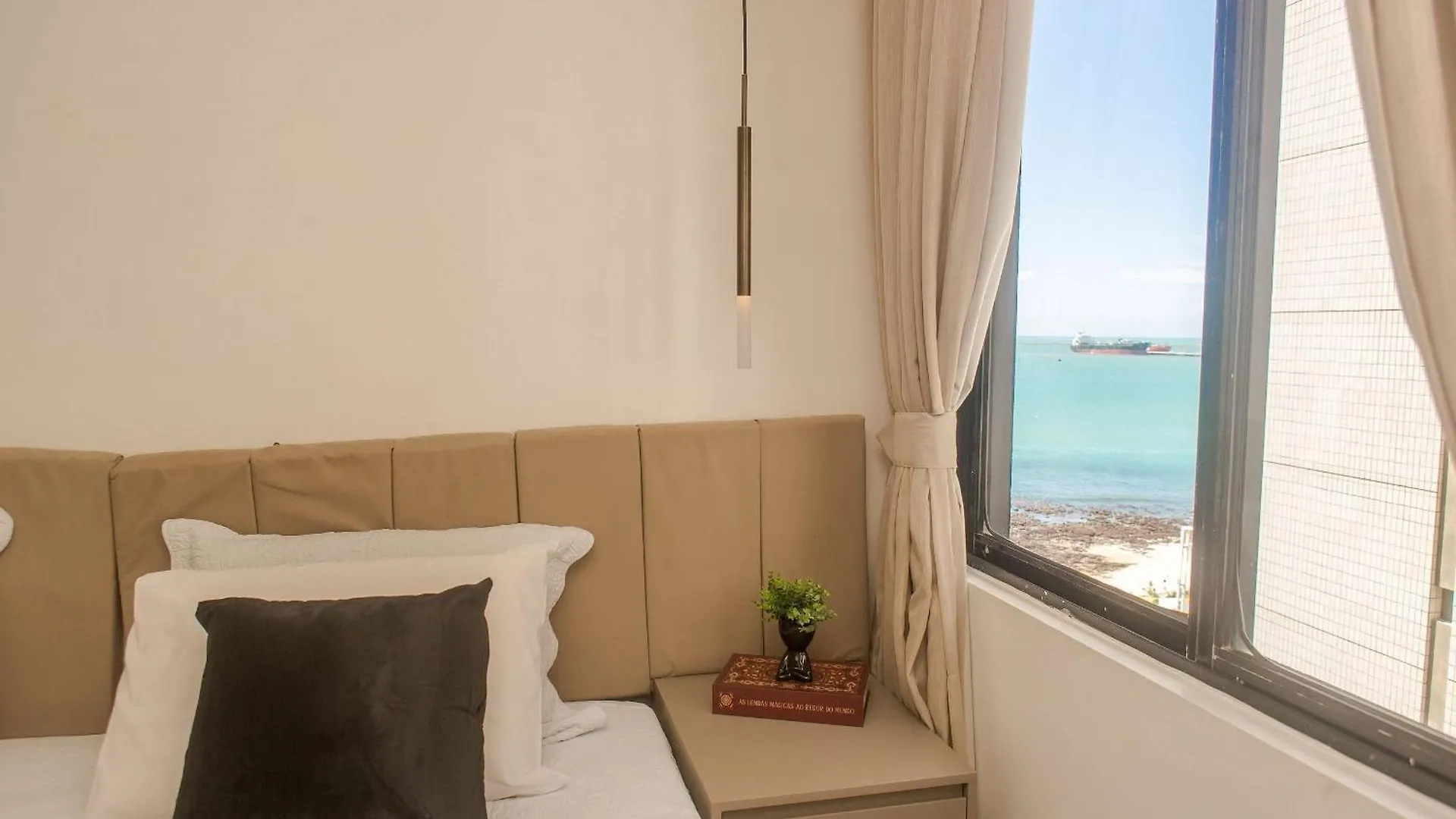Flat Moderno E Elegante Na Beira Mar De Fortaleza